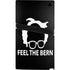 Feel The Bern Outline PS5 Pro Console Skin